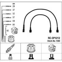 NGK 1590 RC-OP1212 Z&uuml;ndkabelsatz Z&uuml;ndleitungssatz