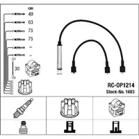 NGK 1683 RC-OP1214 Z&uuml;ndkabelsatz Z&uuml;ndleitungssatz
