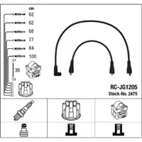 NGK 2475 RC-JG1205 Z&uuml;ndkabelsatz Z&uuml;ndleitungssatz