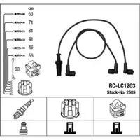 NGK 2589 RC-LC1203 Z&uuml;ndkabelsatz Z&uuml;ndleitungssatz