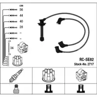 NGK 2717 RC-SE82 Z&uuml;ndkabelsatz Z&uuml;ndleitungssatz