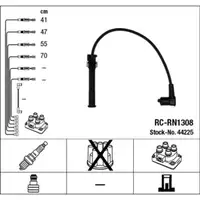 NGK 44225 RC-RN1308 Z&uuml;ndkabelsatz f&uuml;r RENAULT Clio 2 2.0 16V Sport 169/179 PS 8200334440