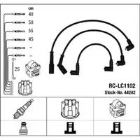 NGK 44242 RC-LC1102 Z&uuml;ndkabelsatz f&uuml;r LANCIA Dedra 835_ 2.0 i.e. 113 PS ab 10.1994 7791456