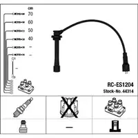 NGK 44314 RC-ES1204 Z&uuml;ndkabelsatz f&uuml;r SUZUKI Vitara ET TA TD 1.6i 16V Allrad ab 03.1995