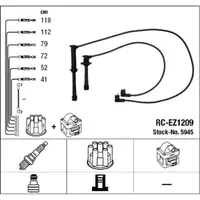 NGK 5945 RC-EZ1209 Ignition Cable Set for MAZDA 323 F 5 BA 2.0 24V 144 hp 08/1994&ndash;09/1998