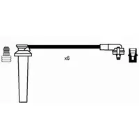 NGK 7701 RC-FD1204 Z&uuml;ndkabelsatz Z&uuml;ndleitungssatz