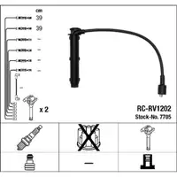 NGK 7705 RC-RV1202 Ignition Cable Set