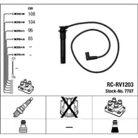 NGK 7707 RC-RV1203 Ignition Cable Set