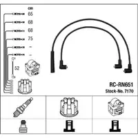 NGK 7170 RC-RN651 Z&uuml;ndkabelsatz Z&uuml;ndleitungssatz