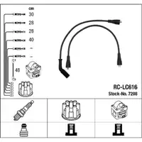 NGK 7208 RC-LC616 Z&uuml;ndkabelsatz Z&uuml;ndleitungssatz