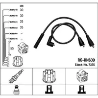 NGK 7375 RC-RN639 Ignition Cable Set