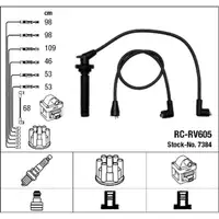 NGK 7384 RC-RV605 Ignition Cable Set