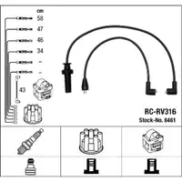 NGK 8461 RC-RV316 Ignition Cable Set