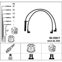 NGK 8556 RC-FD817 Z&uuml;ndkabelsatz Z&uuml;ndleitungssatz