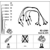 NGK 8575 RC-LC901 Z&uuml;ndkabelsatz Z&uuml;ndleitungssatz