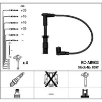 NGK 8597 RC-AR903 Ignition Cable Set
