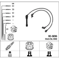 NGK 8068 RC-SE95 Z&uuml;ndkabelsatz Z&uuml;ndleitungssatz