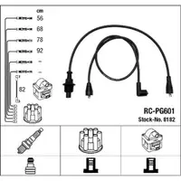 NGK 8182 RC-PG601 Z&uuml;ndkabelsatz Z&uuml;ndleitungssatz