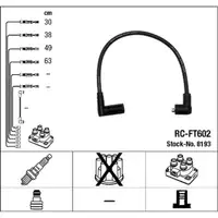 NGK 8193 RC-FT602 Z&uuml;ndkabelsatz Z&uuml;ndleitungssatz