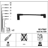 NGK 8208 RC-FT607 Ignition Cable Set