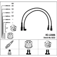 NGK 8222 RC-LC606 Z&uuml;ndkabelsatz Z&uuml;ndleitungssatz