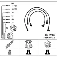 NGK 8279 RC-RV309 Z&uuml;ndkabelsatz Z&uuml;ndleitungssatz