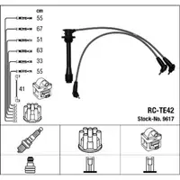 NGK 9617 RC-TE42 Z&uuml;ndkabelsatz Z&uuml;ndleitungssatz
