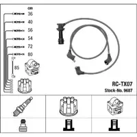 NGK 9687 RC-TX07 Ignition Cable Set