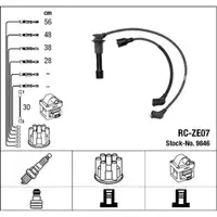 NGK 9846 RC-ZE07 Z&uuml;ndkabelsatz Z&uuml;ndleitungssatz