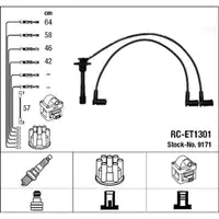 NGK 9171 RC-ET1301 Ignition Cable Set