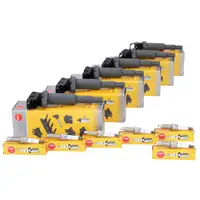 6x NGK Z&uuml;ndspule + 6x Z&uuml;ndkerze f&uuml;r BMW 3er E90-93 5er E60 E61 F10 F11 6er E63 E64 N52 N53