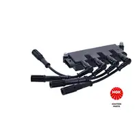 NGK 49086 U6055 Z&uuml;ndmodul + Z&uuml;ndkabelsatz f&uuml;r FIAT 500 Panda 312 319 Doblo Punto 1.2 1.4