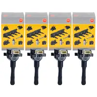 4x NGK 48036 U5012 Z&uuml;ndspule f&uuml;r BMW 3er E36/Coupe 318is M42 B18 140 PS bis 09.1993