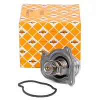 NRF 725008 EASY FIT Thermostat + Gasket for OPEL Agila 1.0&ndash;1.2 16V SUZUKI Wagon R 1.2