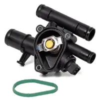 NRF 725011 EASY FIT Thermostat + Dichtung f&uuml;r RENAULT Megane 2 + 3 Scenic 2 + 3 1.9 dCi