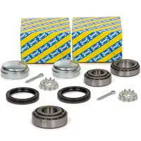 2x SNR R157.12 Radlagersatz f&uuml;r AUDI 100 80 90 A4 B5 A6 C4 C5 VW Caddy 1 2 hinten