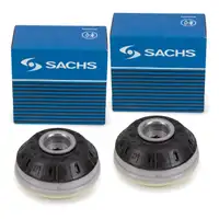 2x SACHS 802450 Federbeinlager Domlager + W&auml;lzlager f&uuml;r OPEL Corsa D E Adam vorne 55703313
