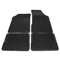 SCHÖNEK Gummimatten Gummifußmatten Fußmatten für VW Golf 2 Corrado Jetta 2 4-teilig