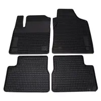 SCHÖNEK Gummimatten Gummi-Fußmatten Fußmatten für FIAT 500e 332_ 4-teilig