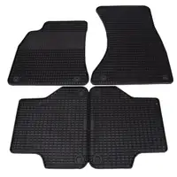SCH&Ouml;NEK Gummimatten Gummi-Fu&szlig;matten Fu&szlig;matten f&uuml;r AUDI A4 S4 RS4 8W B9 ab 01.2021 4-teilig