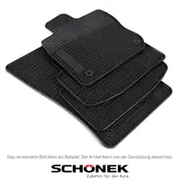 SCH&Ouml;NEK Rubber Floor Mats for VW Eos 1F7 1F8 03/2006&ndash;08/2015 (4-piece set)