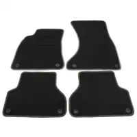 SCH&Ouml;NEK Veloursmatten Textilmatten Fu&szlig;matten f&uuml;r AUDI A4 S4 RS4 8W B9 ab 09.2019 4-teilig