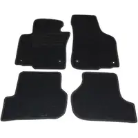 SCH&Ouml;NEK Veloursmatten Textilmatten Fu&szlig;matten f&uuml;r SKODA Octavia 2 1Z ab 03.2007 4-teilig