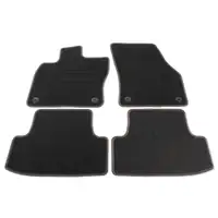 SCH&Ouml;NEK Veloursmatten Textilmatten Fu&szlig;matten f&uuml;r SKODA Karoq NU7 4-teilig