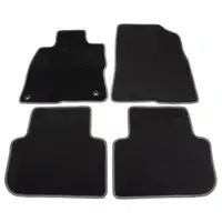 SCH&Ouml;NEK Veloursmatten Textilmatten Fu&szlig;matten f&uuml;r HONDA Civic e:HEV ab 10.2022 4-teilig