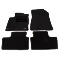 SCHÖNEK Veloursmatten Textilmatten Fußmatten für NISSAN Juke F16 ab 2019 4-teilig