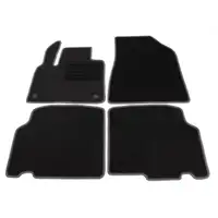 SCHÖNEK Veloursmatten Textilmatten Fußmatten für NISSAN Townstar XFK 1.3 131 PS 4-teilig