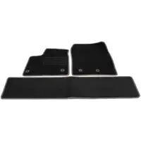 SCH&Ouml;NEK Velour Floor Mats, Textile Floor Mats, Car Floor Mats for NISSAN Ariya FE0 (4-piece set)