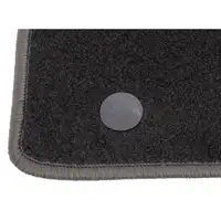 SCHÖNEK Veloursmatten Textilmatten Fußmatten für NISSAN Leaf ZE1 4-teilig