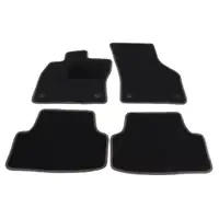 SCH&Ouml;NEK Veloursmatten Textilmatten Fu&szlig;matten f&uuml;r VW Golf 8 Schr&auml;gheck 4-teilig